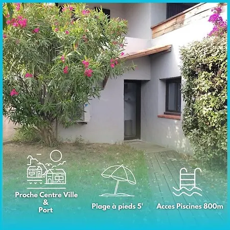 T2, Picculu - Jardin, Piscina, 4 Pers, Parking * 维琪奥港