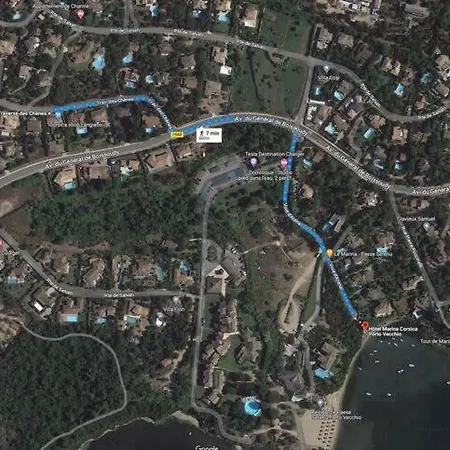 T2, Picculu - Jardín, Piscina, 4 Pers, Parking * Porto-Vecchio (Corsica)